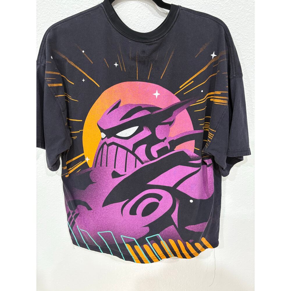 Buzz Lightyear Graphic T-Shirt Size Large L Pixar Toy Story Space Cosmic Tee